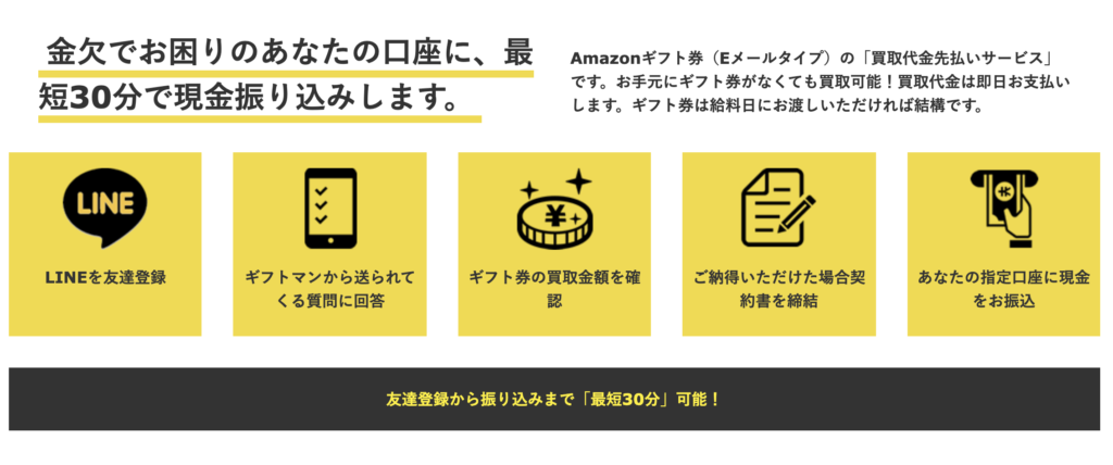 廃業 ギフトマン 後払い ツケ払い 現金化サービスの評判や特徴を詳しくご紹介 最短即日現金化 後払い ツケ払い 現金化サービス業者比較